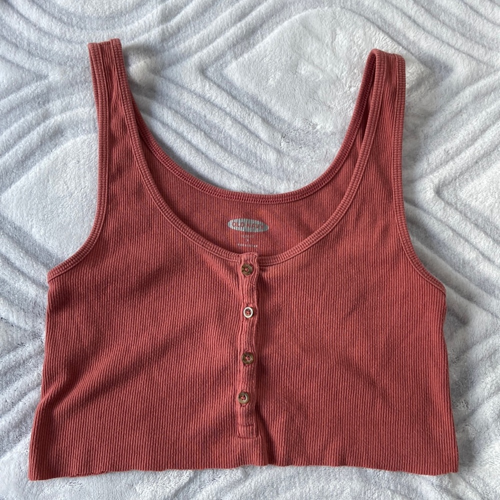 Red crop top - Picture 2 of 3